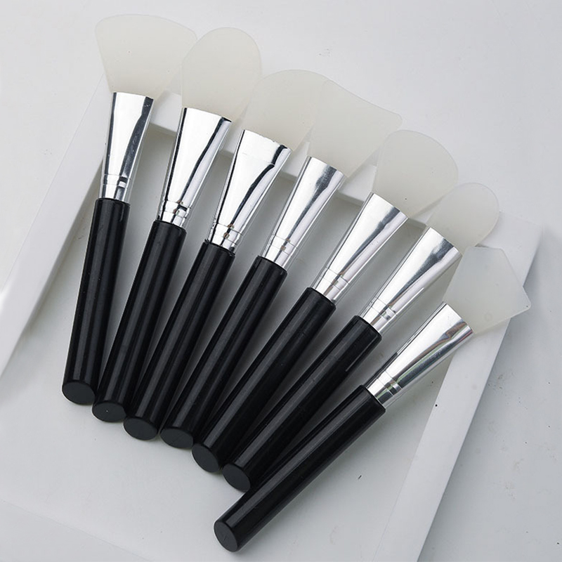 Huda Beauty Makeup Brush Set - 7pcs Silicone Facial Mask Brush Face