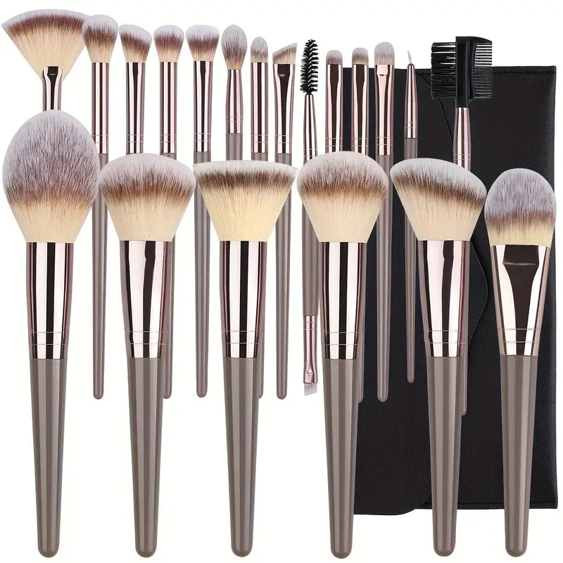 Huda Beauty Makeup Brush Set - 10-20PCS Makeup Brush Set Foundation Concealer