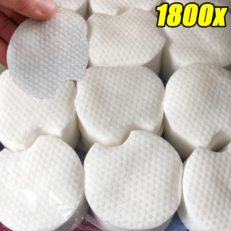 Kiss Beauty Makeup Remover - 300/1800pcs Missing Corner Pearl Pattern Makeup