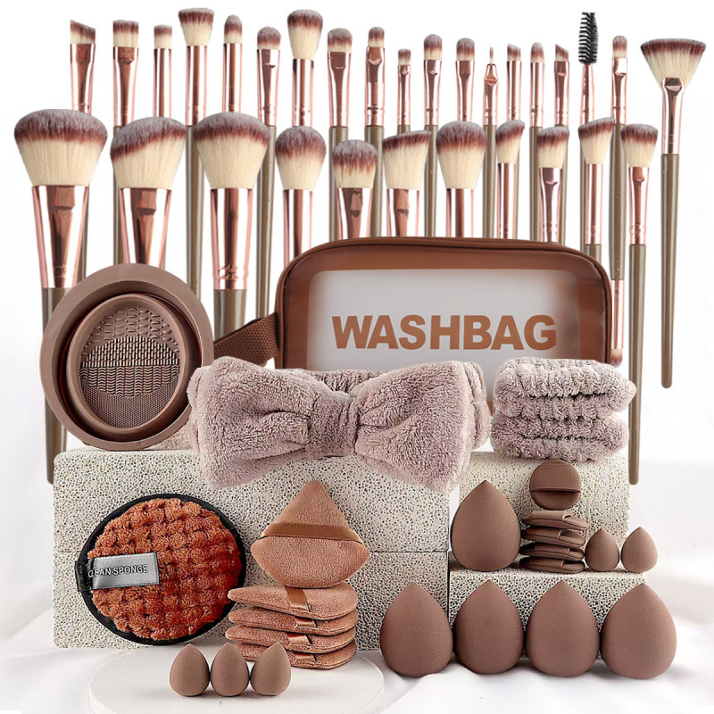 Huda Beauty Makeup Brush Set - 40 Pcs Beauty Makeup Tool Combo