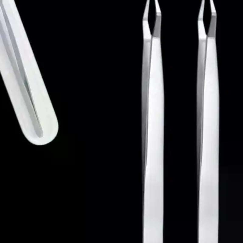 Beauty Makeup Tips - Lash Extension Tweezers Anti Slip Stainless