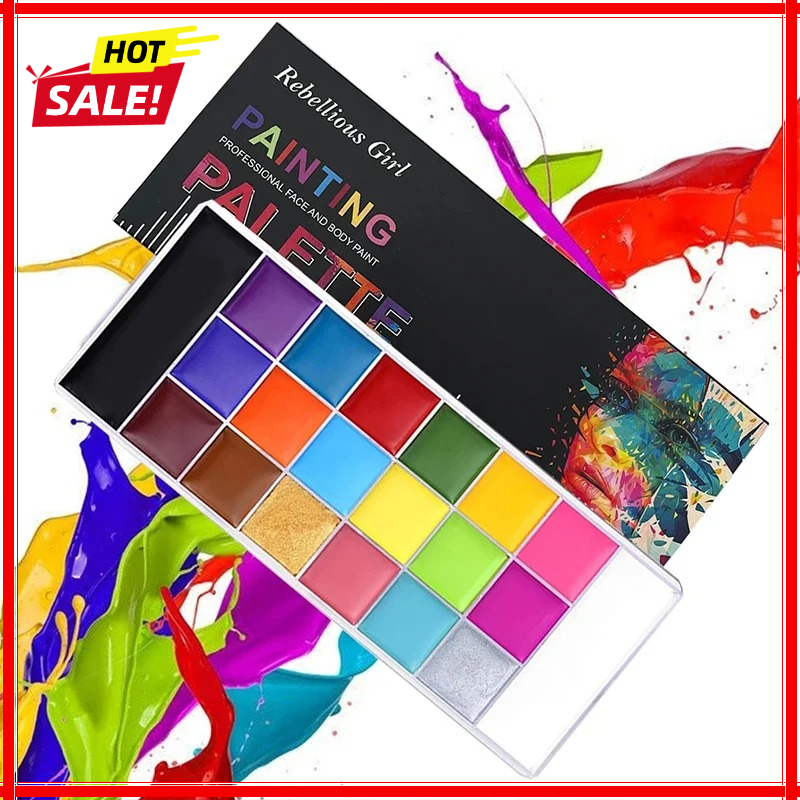 Huda Beauty Makeup Brush Set - 20 Colors Children's Adult Painting Set
