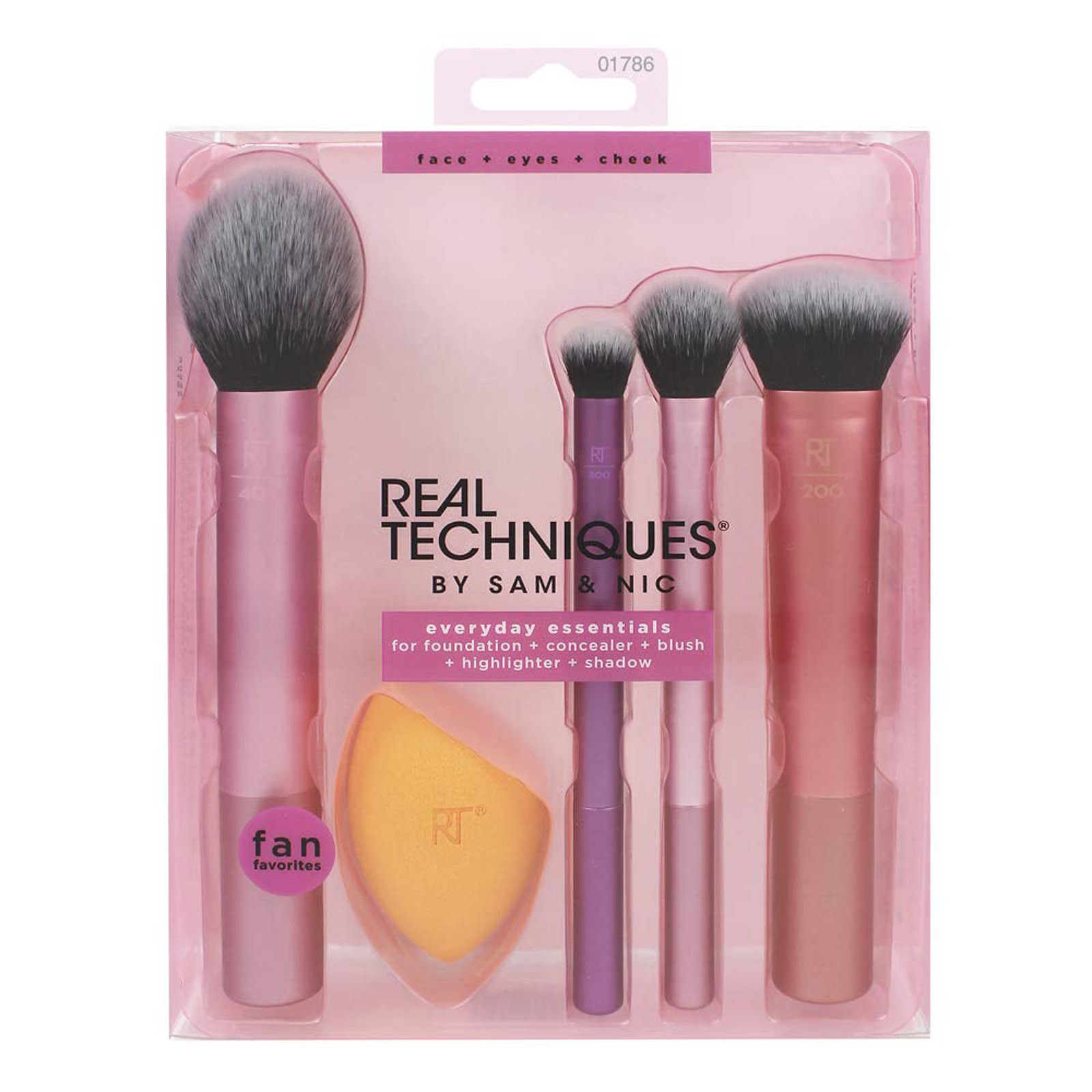 Beauty Makeup Eyeshadow - Real Techniques Professional Makeup Brush Set