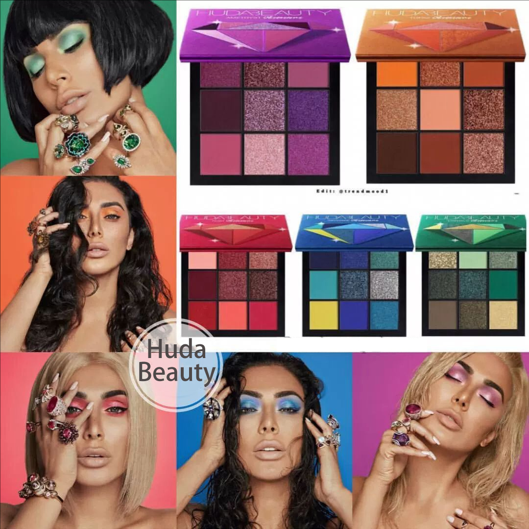 Beauty Huda Makeup - Huda Beauty 9 Color Palette Diamond