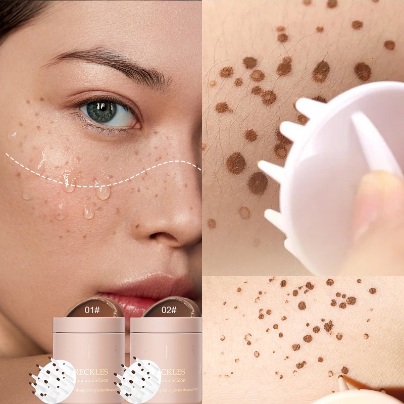 Kiss Beauty Makeup Remover - Natural Freckle Pen Soft Brown Stamp