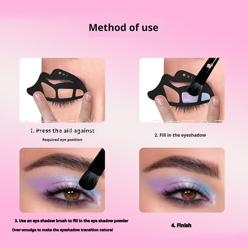 Silicone Eye Makeup Stencils M - Beauty Makeup Eyeshadow recension och pris
