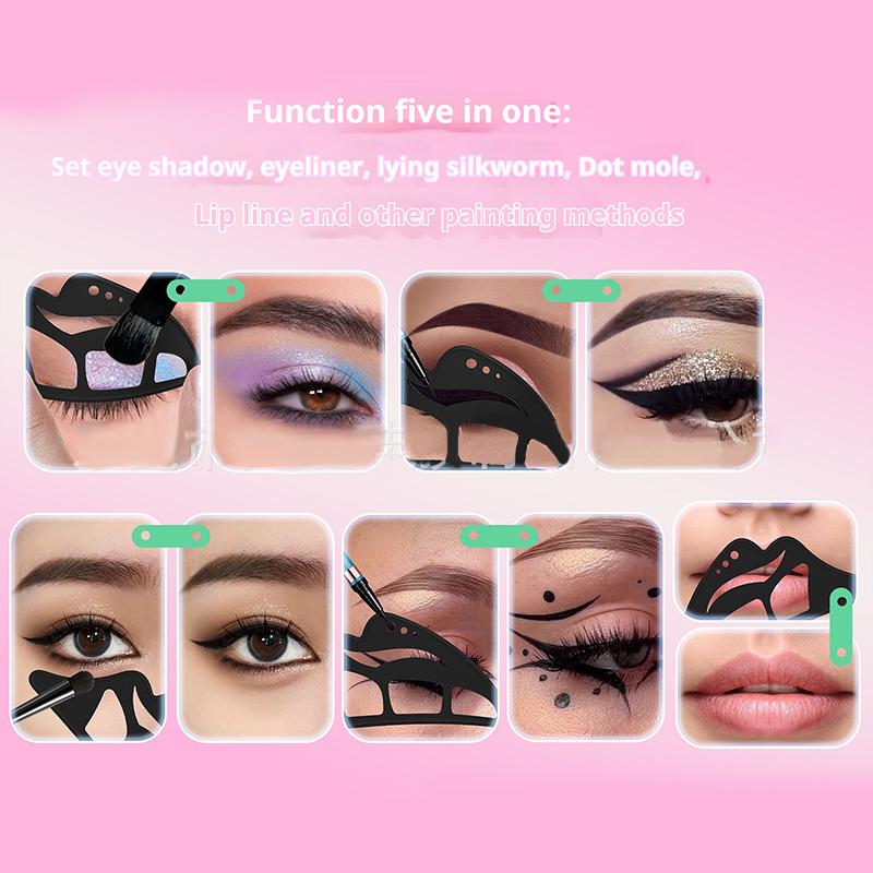 Silicone Eye Makeup Stencils M - Beauty Makeup Eyeshadow recension och pris
