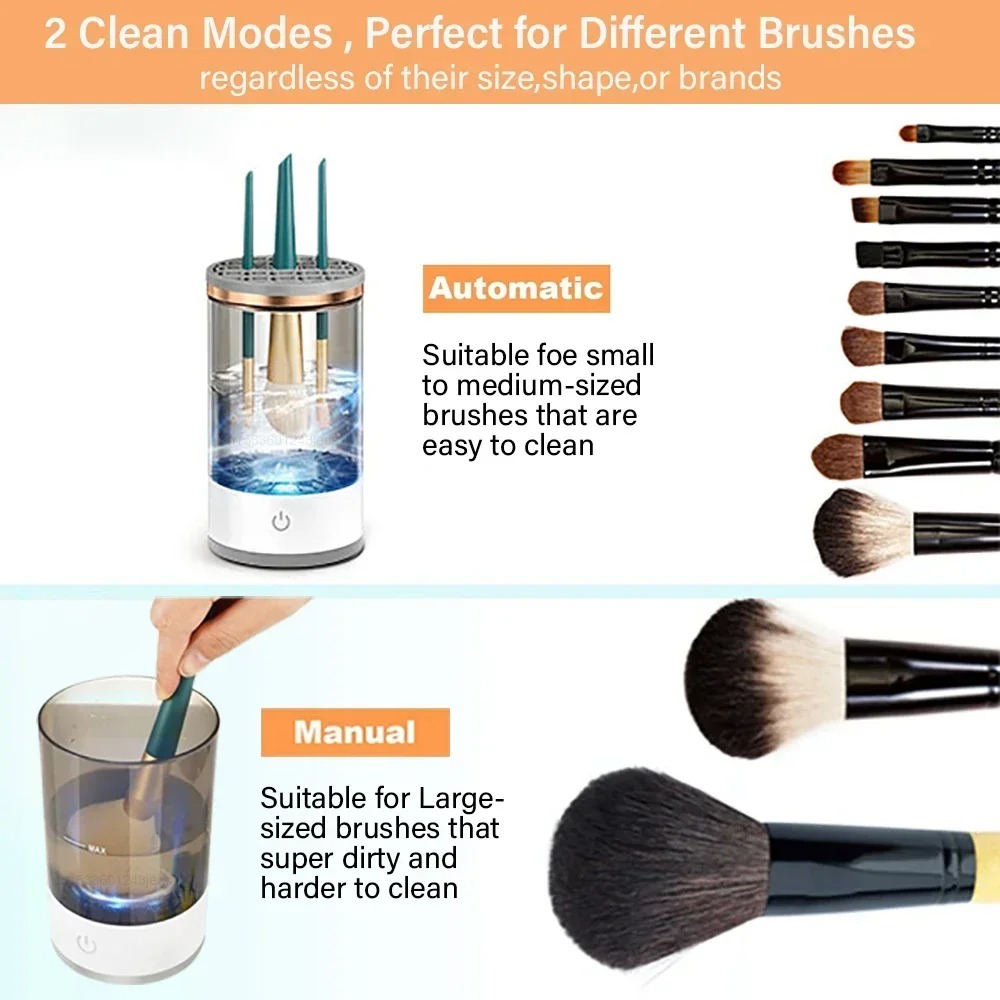 Automatic Electric Makeup Brus - Beauty Makeup Eyeshadow recension och pris