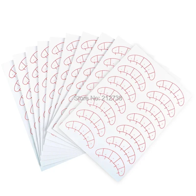 140PCS Eyelash under Eye Pads  - Beauty Makeup Tips recension och pris