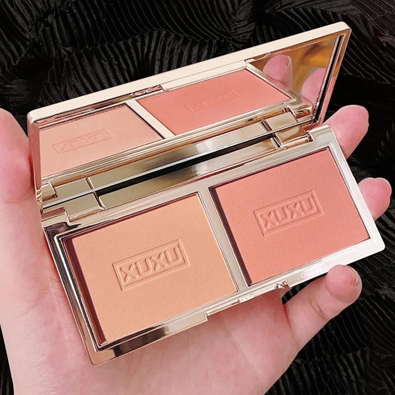 2-color Peach Blush Palette Na - Beauty Flower Makeup recension och pris