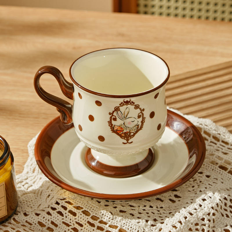 Ceramic Coffee Cup French Cute - Beauty Makeup Edit recension och pris