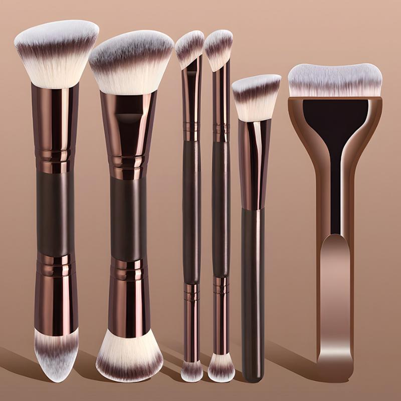 Double Head Face Makeup Brush  - Huda Beauty Makeup Brush Set recension och pris