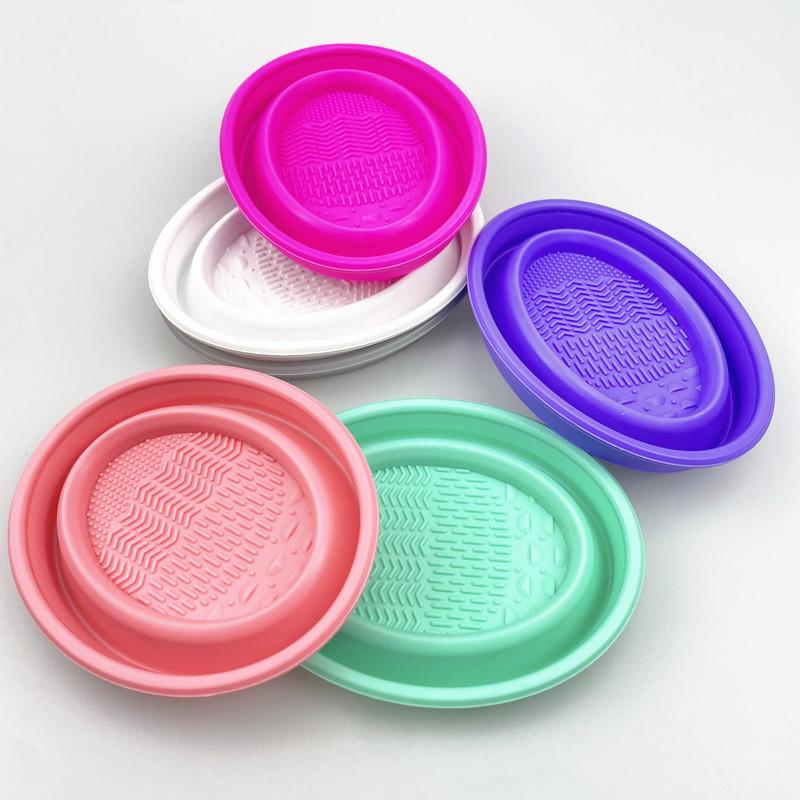 Folding Powder Puff Cleaning B - Beauty Makeup Eyeshadow recension och pris