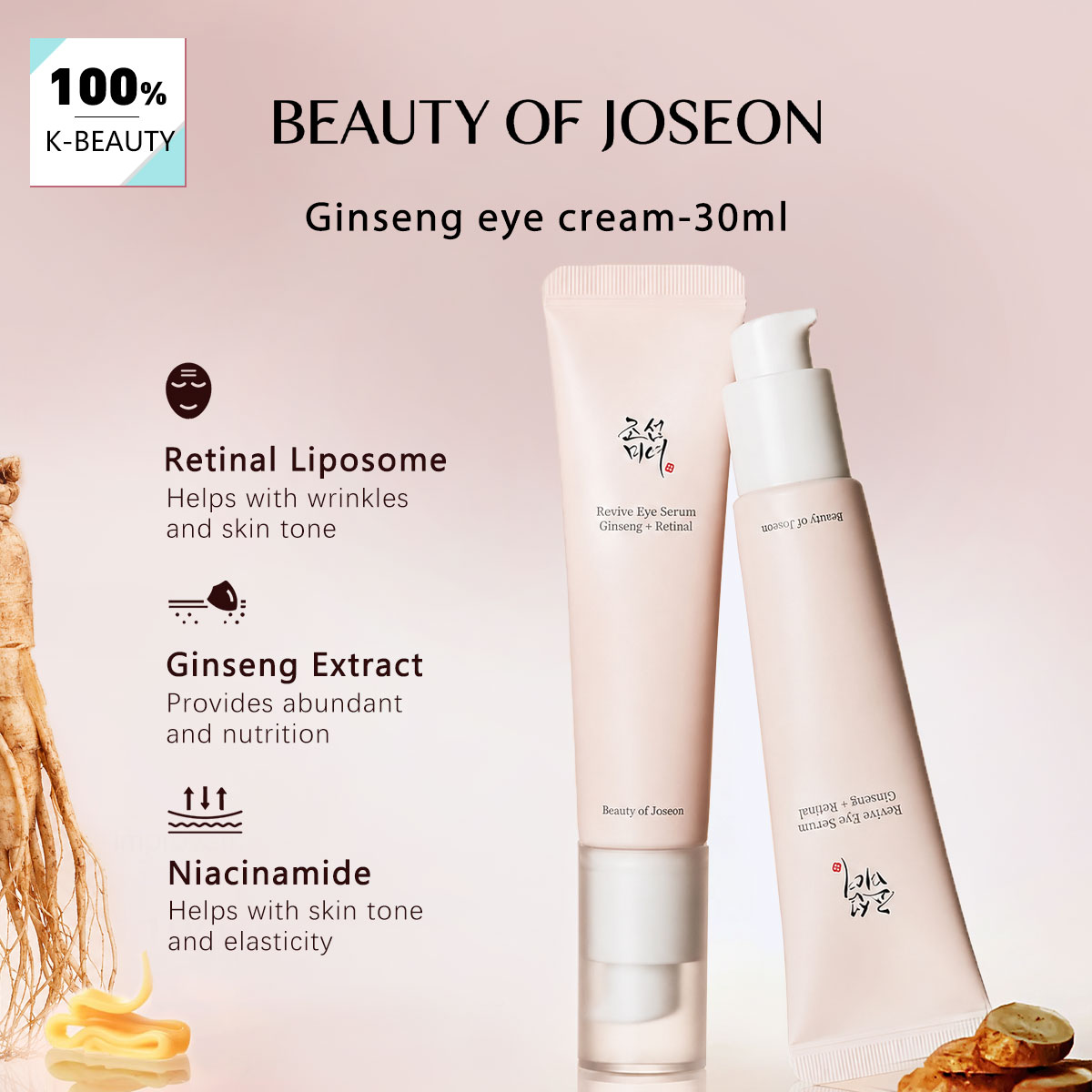 BEAUTY OF JOSEON Ginseng Eye C - Makeup Beauty Of Joseon recension och pris