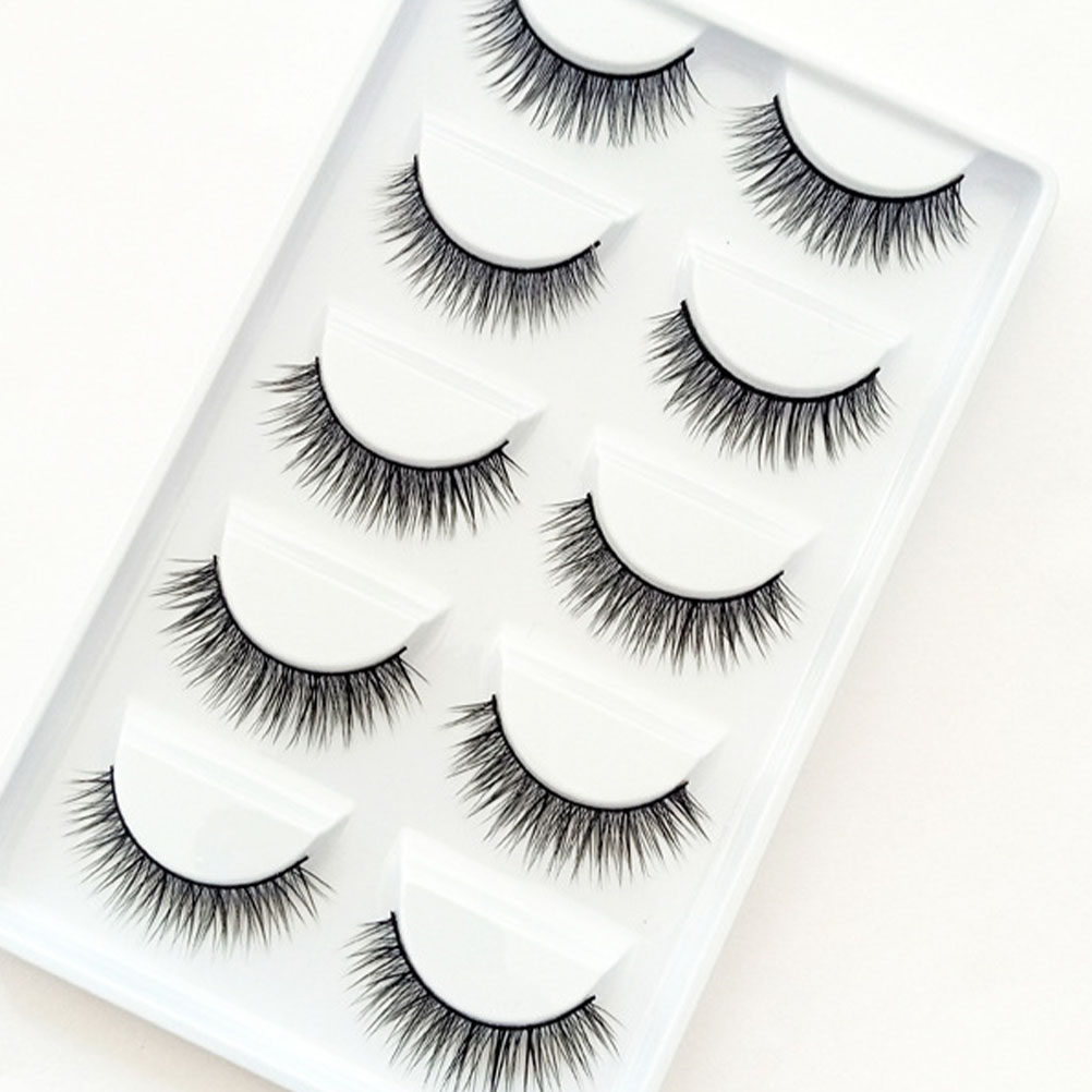 10Pairs Natural False Eyelashe - Beauty Makeup Look recension och pris