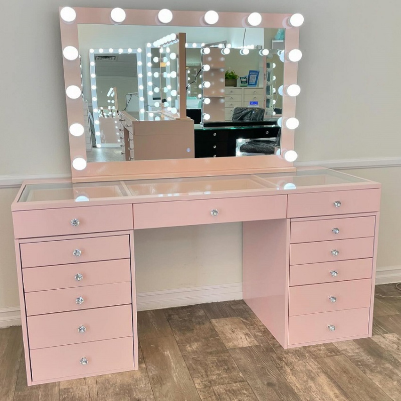 custom.LED Lighted Mirror Make - Beauty Makeup Usa recension och pris