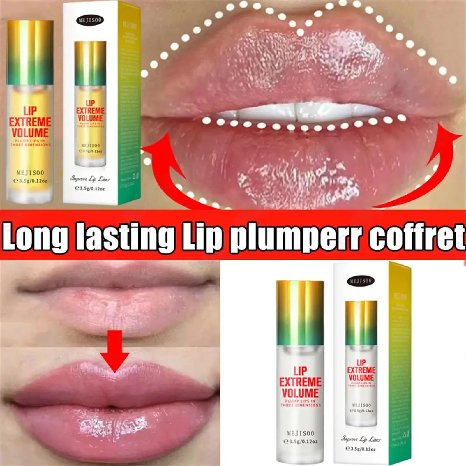 Instant Volumising Lip Plumper - Lip Gloss Plumping recension och pris