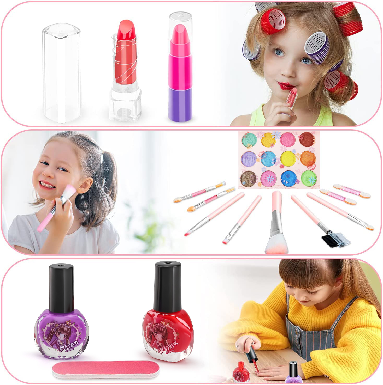 Kids Makeup Toy Kit for Girls, - Beauty Makeup Usa recension och pris