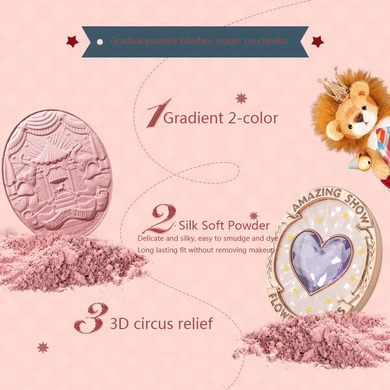 Korean Blush Makeup Flower Kno - Beauty Flower Makeup recension och pris