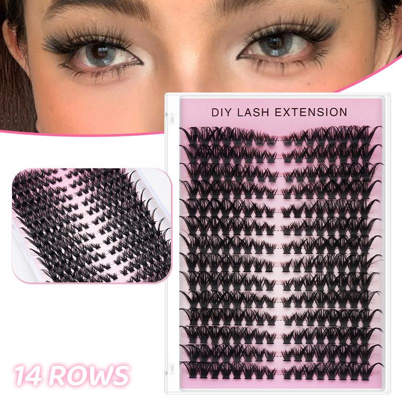 20pcs DIY False Eyelash Extens - Eyelash Extension recension och pris