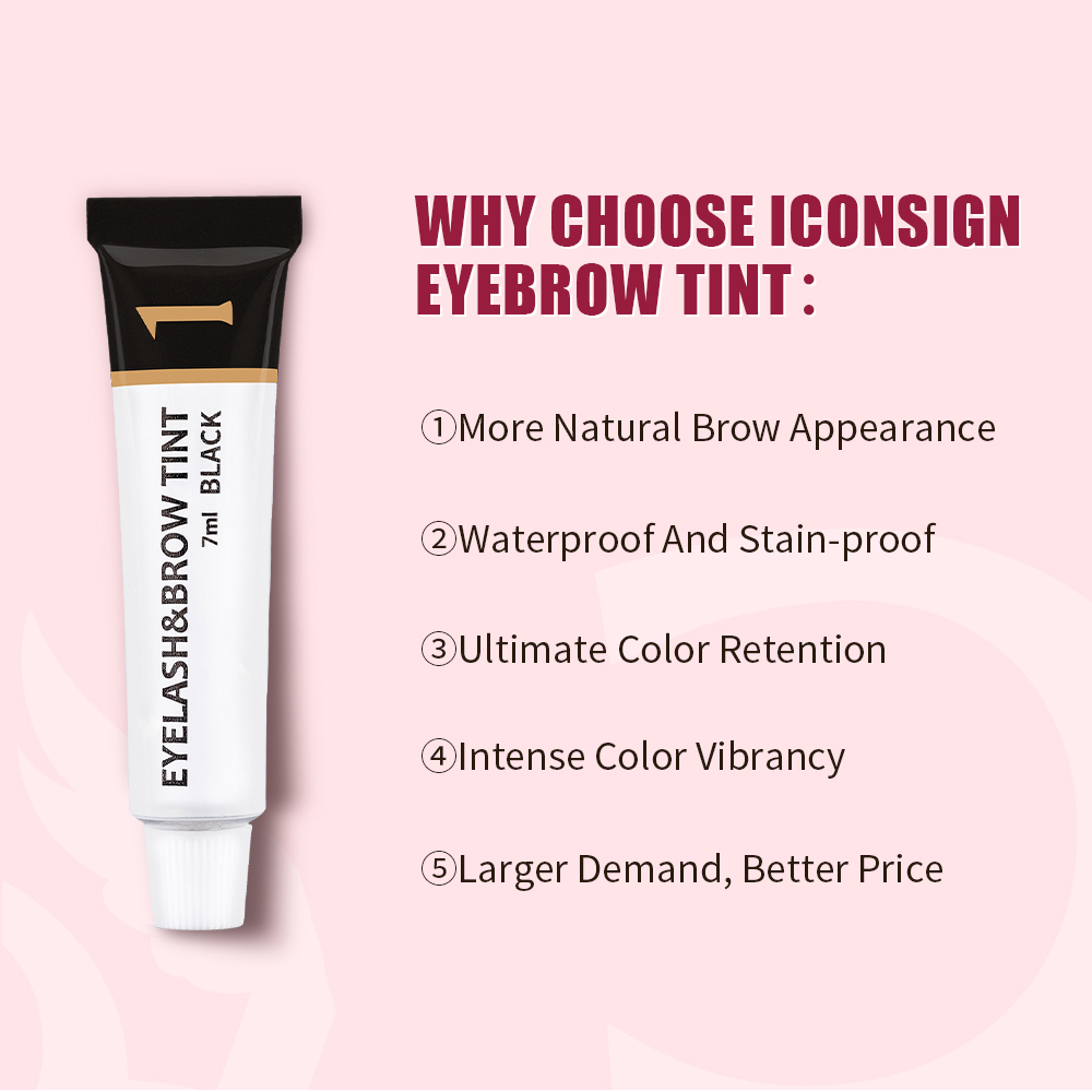 ICONSIGN Eyelash Eyebrow Dye T - Beauty Makeup Companies recension och pris