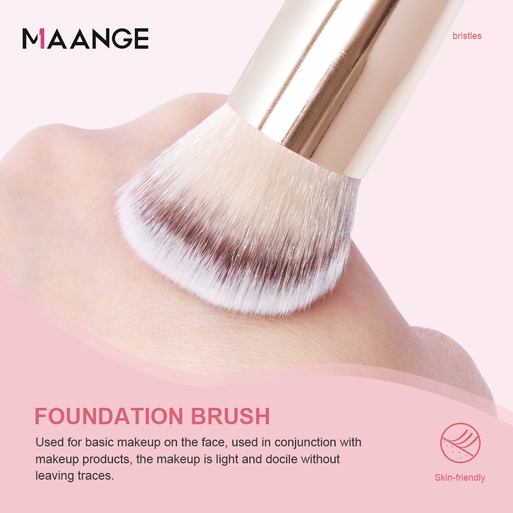 MAANGE Gift Box 4 Pieces Face  - Huda Beauty Makeup Brush Set recension och pris