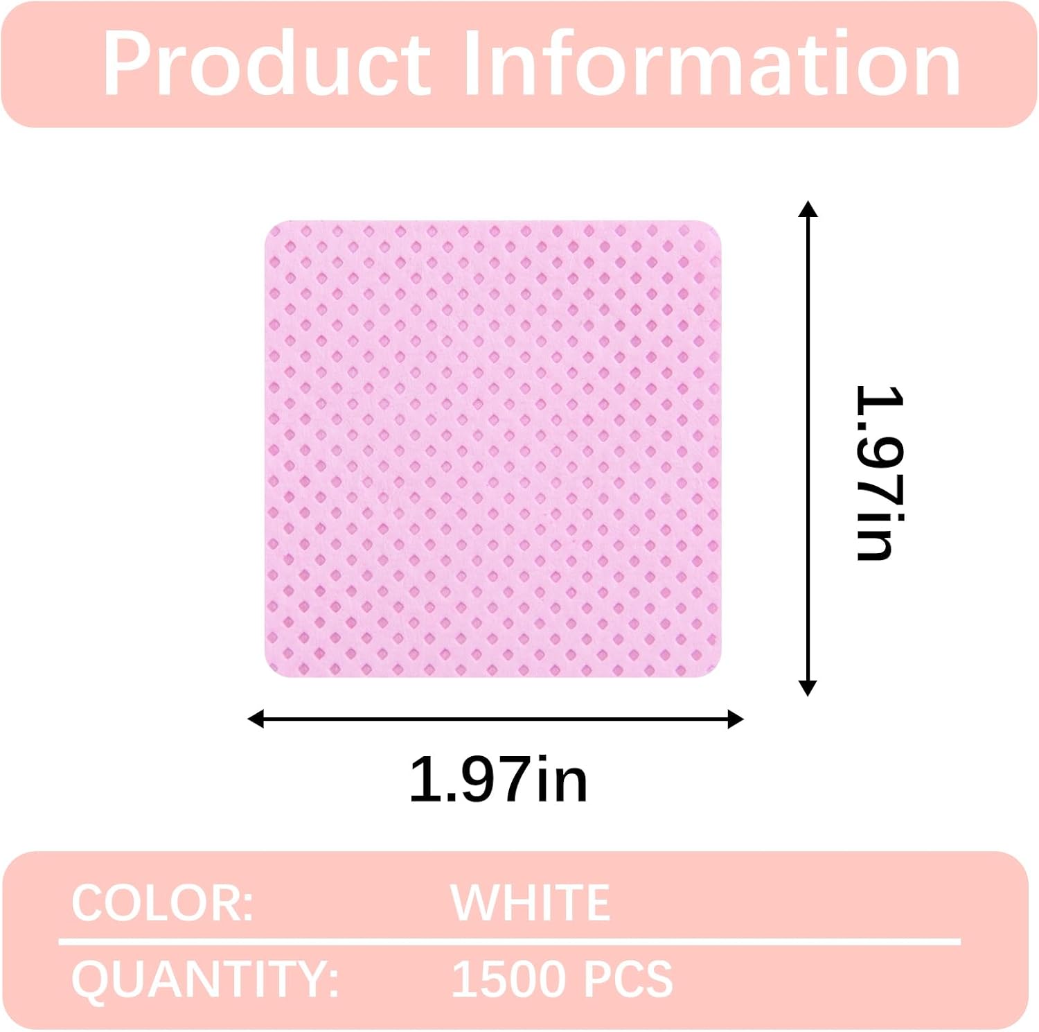 1500 Pcs Lint Free Nail Wipes  - Eyelash Extension recension och pris