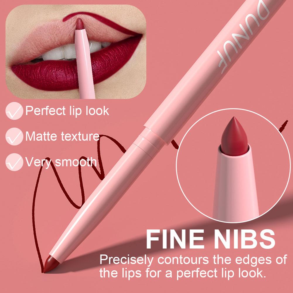6Pcs Lipstick Lip Liner Pencil - Beauty Flower Makeup recension och pris