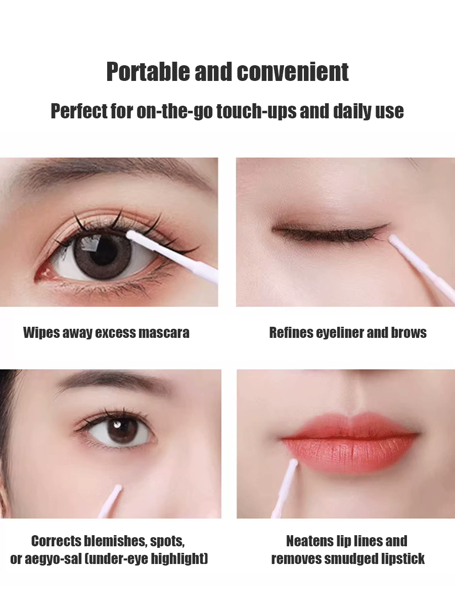 Disposable Long Cotton Swabs E - Beauty Makeup Tips recension och pris