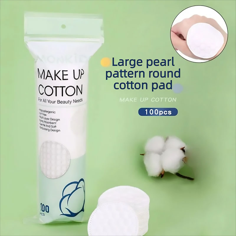 New 100/200/400pcs Cotton Pads - Kiss Beauty Makeup Remover recension och pris