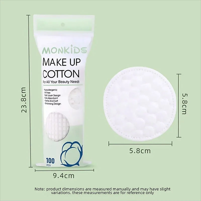 New 100/200/400pcs Cotton Pads - Kiss Beauty Makeup Remover recension och pris