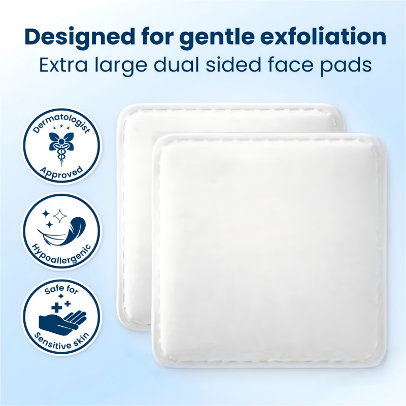 100pcs Large Cotton Pads for M - Kiss Beauty Makeup Remover recension och pris