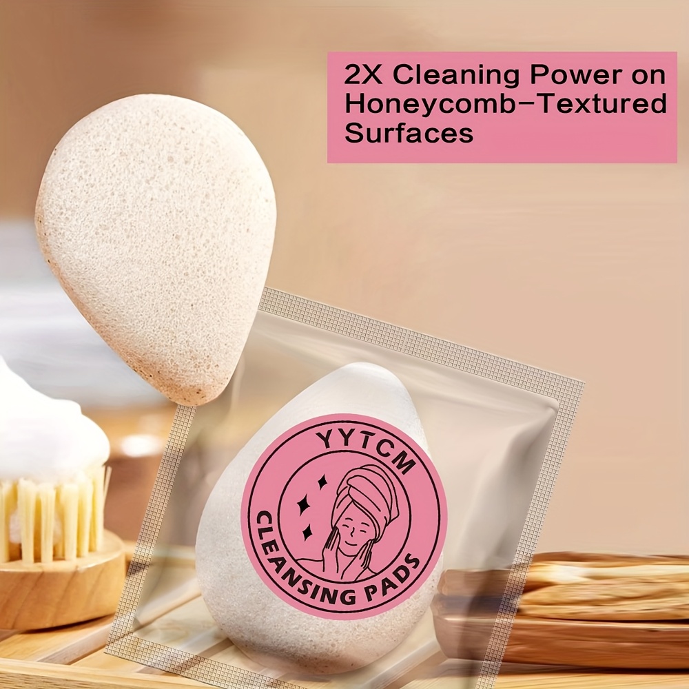 Walnut Seed Konjac Face Sponge - Kiss Beauty Makeup Remover recension och pris