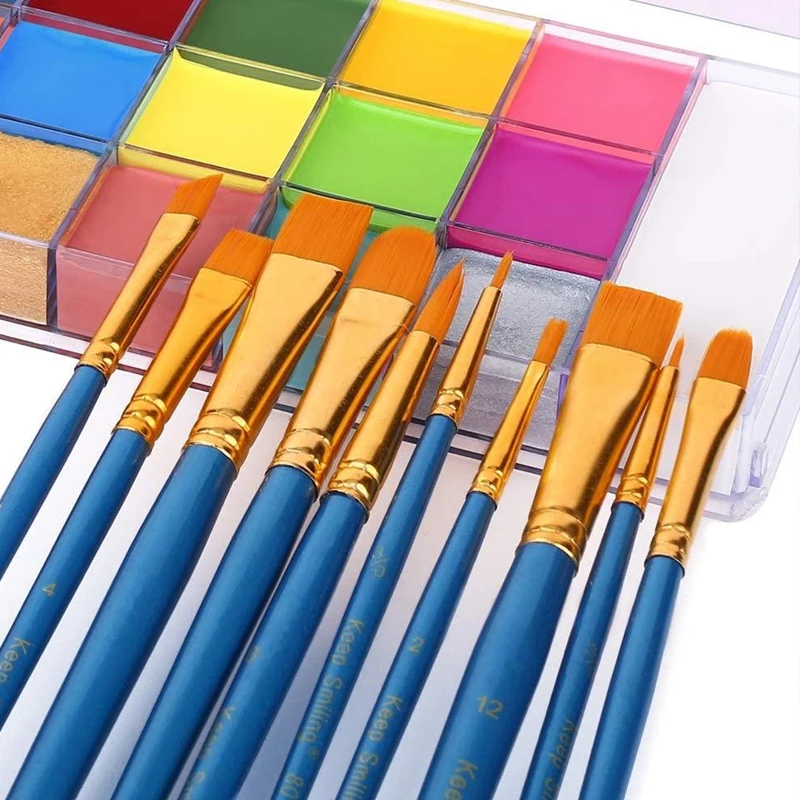 20 Colors Children's Adult Pai - Huda Beauty Makeup Brush Set recension och pris
