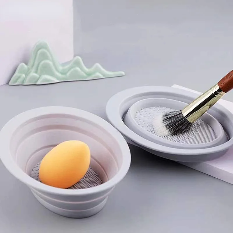 Foldable Silicone Makeup Brush - Beauty Makeup Eyeshadow recension och pris