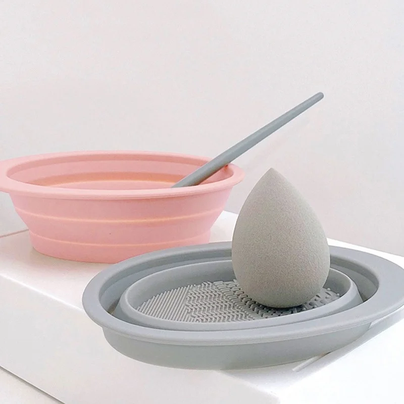 Foldable Silicone Makeup Brush - Beauty Makeup Eyeshadow recension och pris