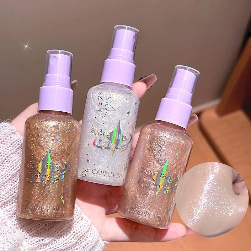Body Glitter Spray Diamond Fin - Beauty Makeup Look recension och pris