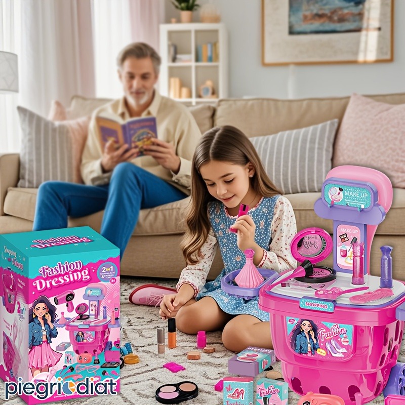 36Pcs Kids Pretend Makeup Play - Ms Beauty Makeup recension och pris