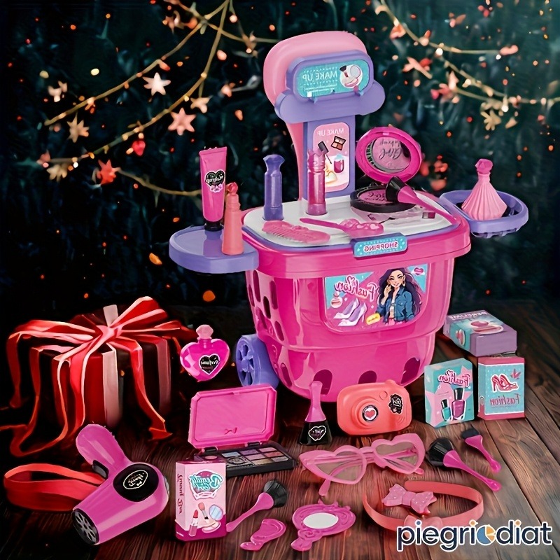 36Pcs Kids Pretend Makeup Play - Ms Beauty Makeup recension och pris