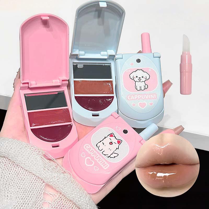 Dual-Color Moisturizing Solid  - Lip Gloss Plumping recension och pris