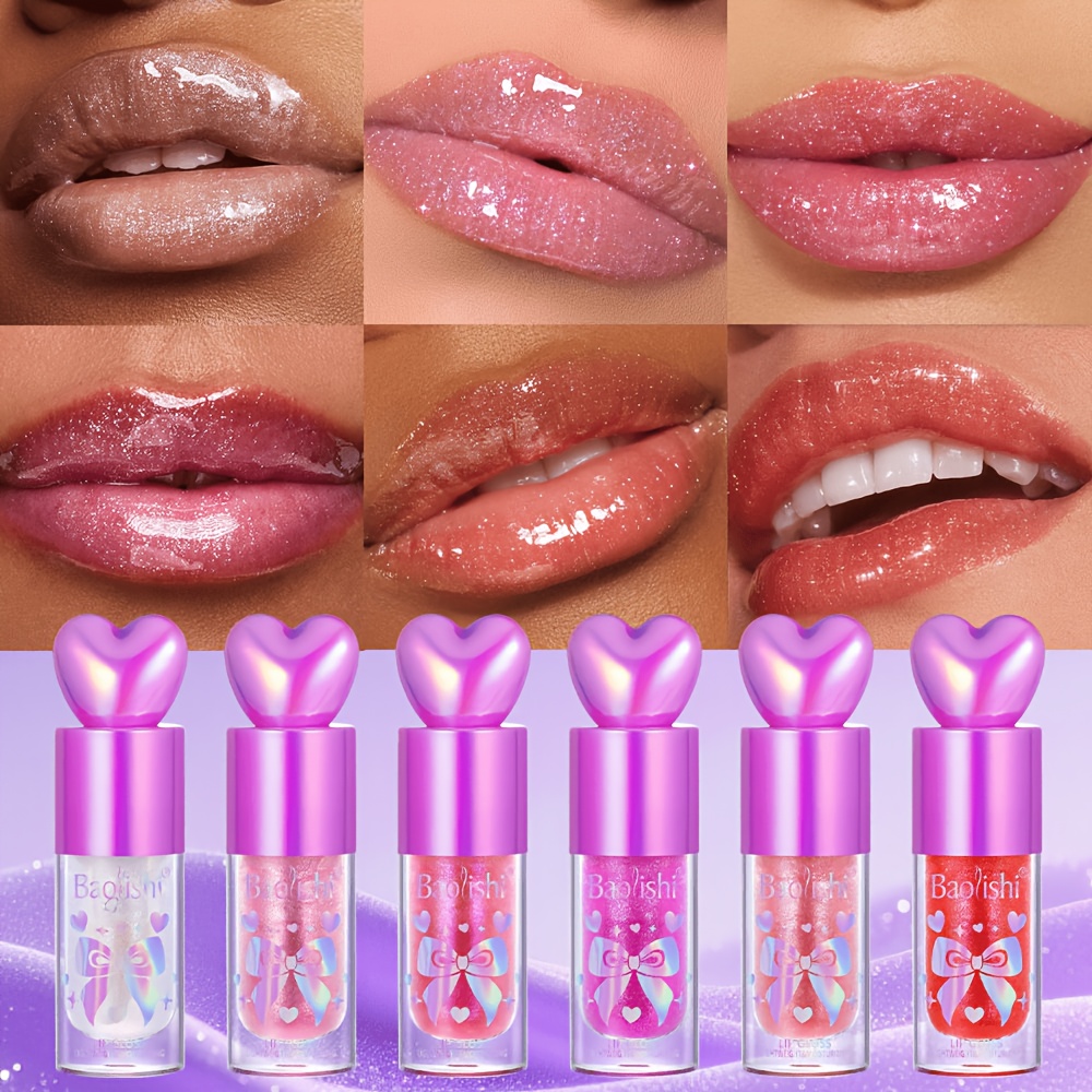 Heart Shape Lip Gloss Glitter  - Lip Gloss Plumping recension och pris