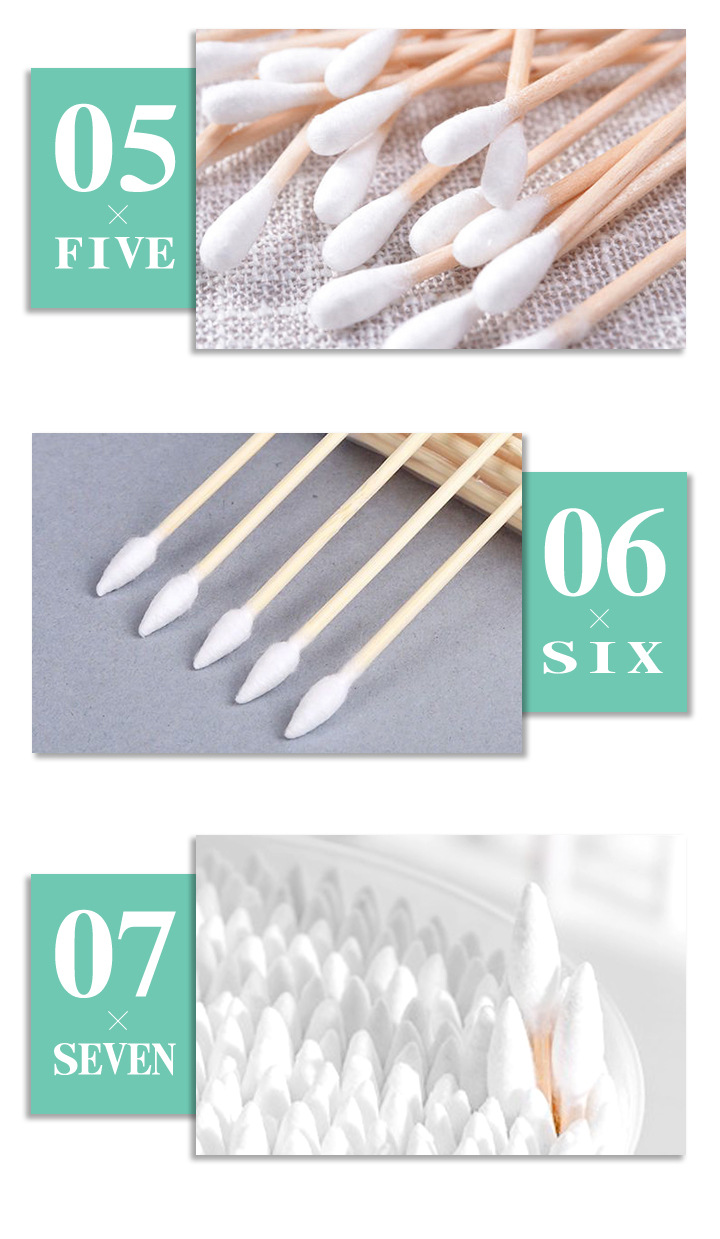 500pcs Boxed Bamboo Swabs Doub - Beauty Makeup Tips recension och pris