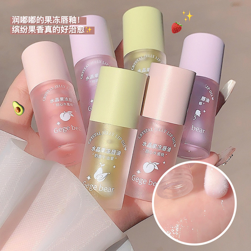 Gege Bear Crystal Jelly Lip Oi - Lip Gloss Plumping recension och pris