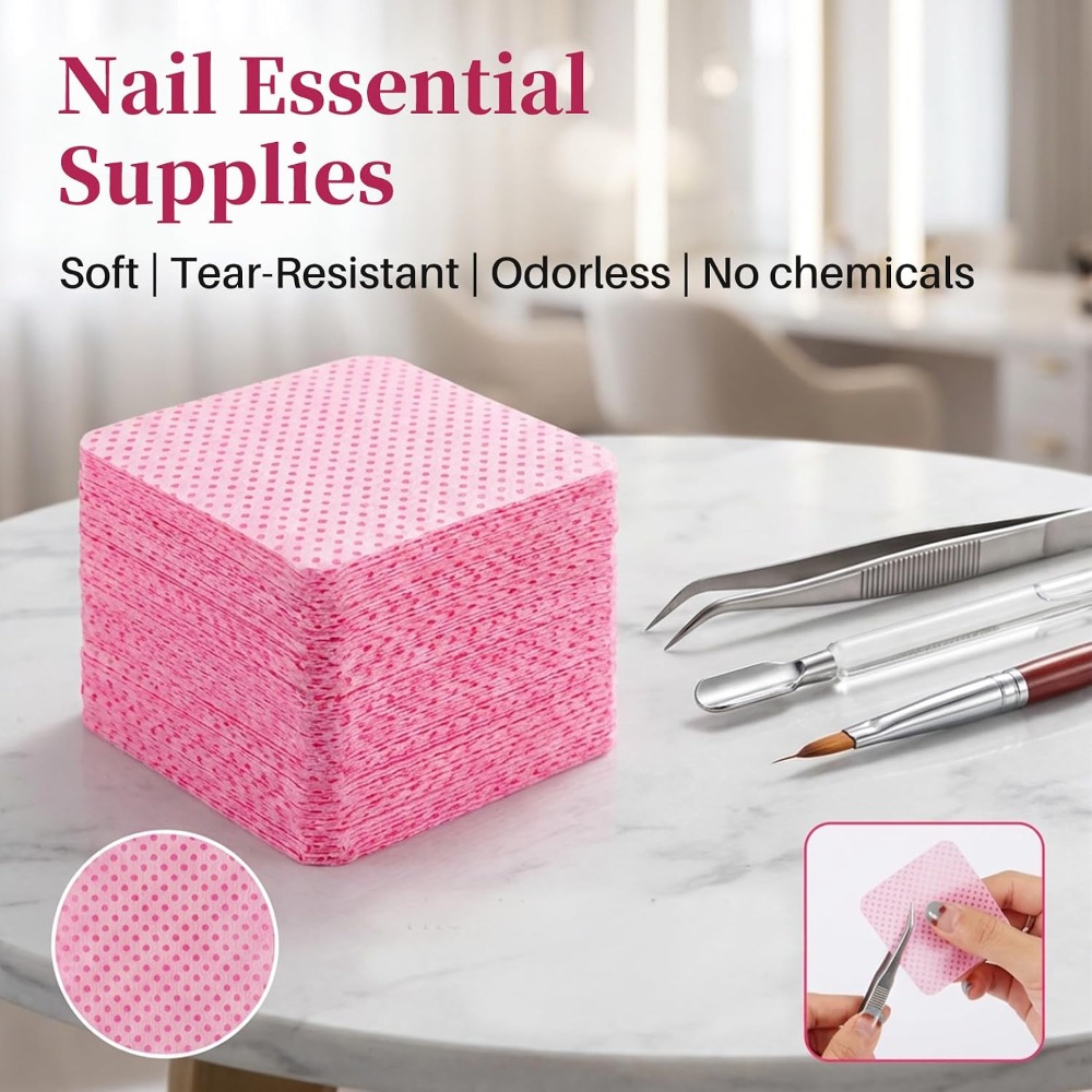 Lint Free Nail Wipes for Gel P - Eyelash Extension recension och pris