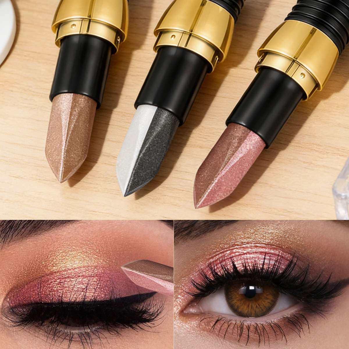 Double Color Eyeshadow Stick G - Beauty Flower Makeup recension och pris