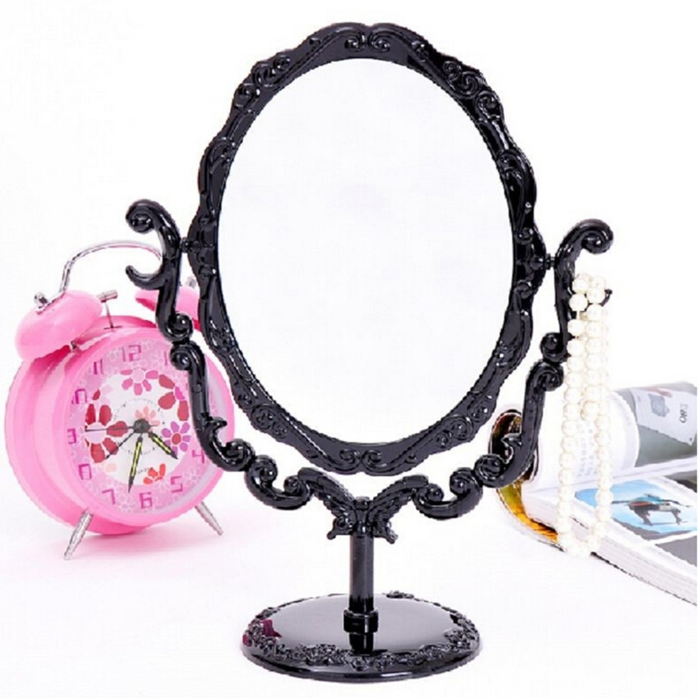 【1PC Makeup Mirror Girl Deskto - Beauty Flower Makeup recension och pris