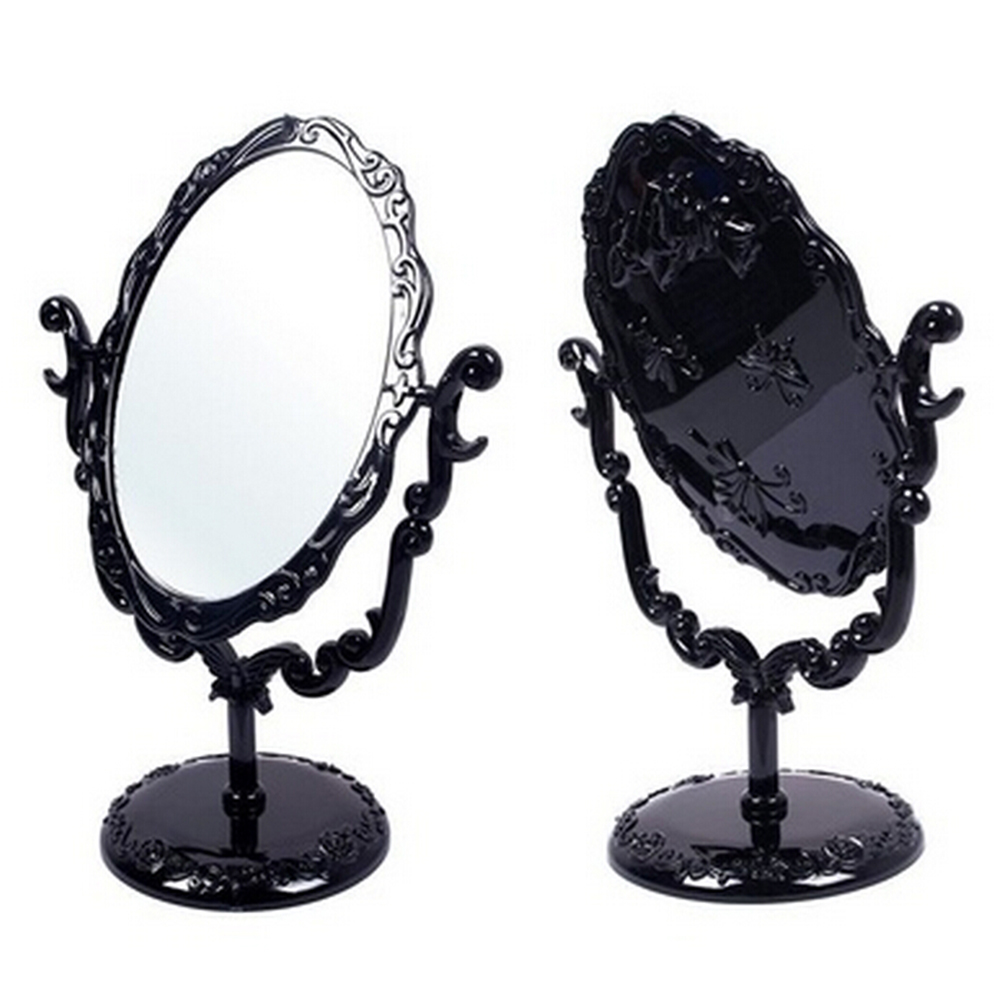 【1PC Makeup Mirror Girl Deskto - Beauty Flower Makeup recension och pris