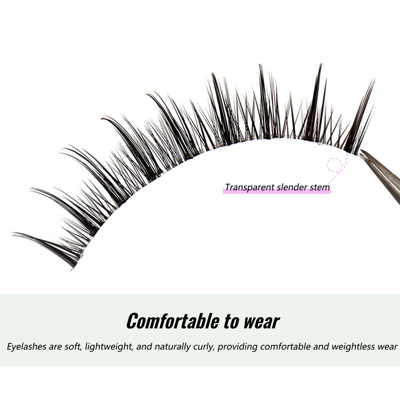 Lashes Wispy Eyelashes 6-12mm  - Beauty Makeup Look recension och pris