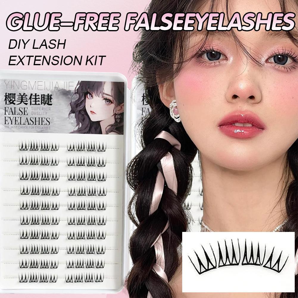 DIY Self Adhesive False Eyelas - Beauty Makeup Look recension och pris