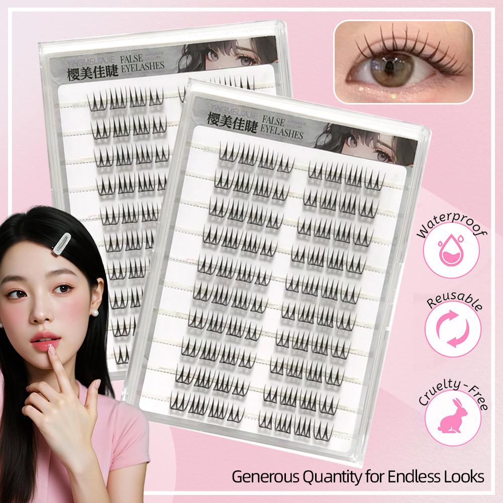 DIY Self Adhesive False Eyelas - Beauty Makeup Look recension och pris
